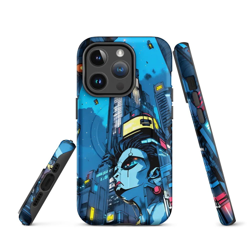 In the Heart of Neon Dreams | Phone Case |  14 Pro | MagSafe® Tough Case | Matte