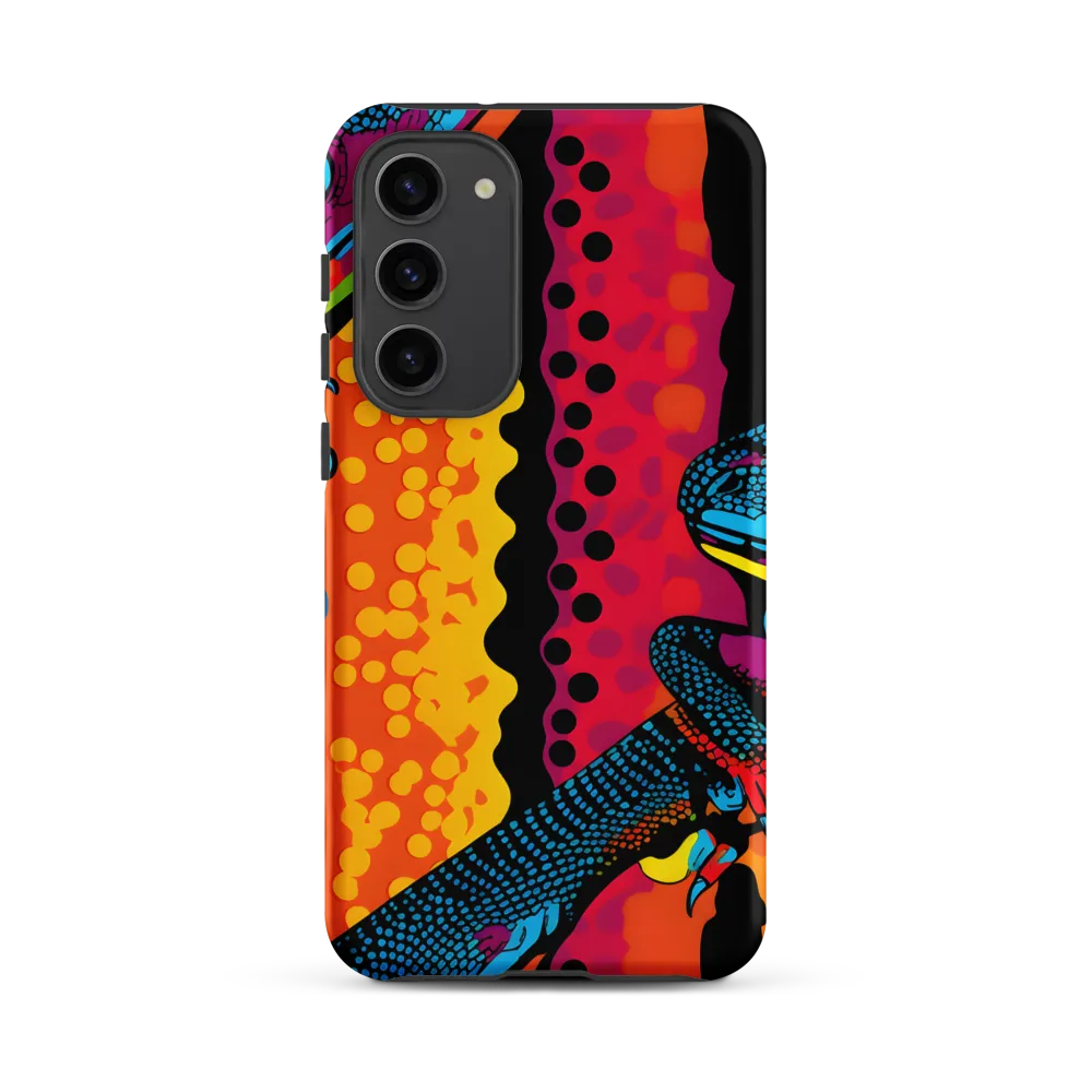 Colorful Encounters: The Playful Geckos