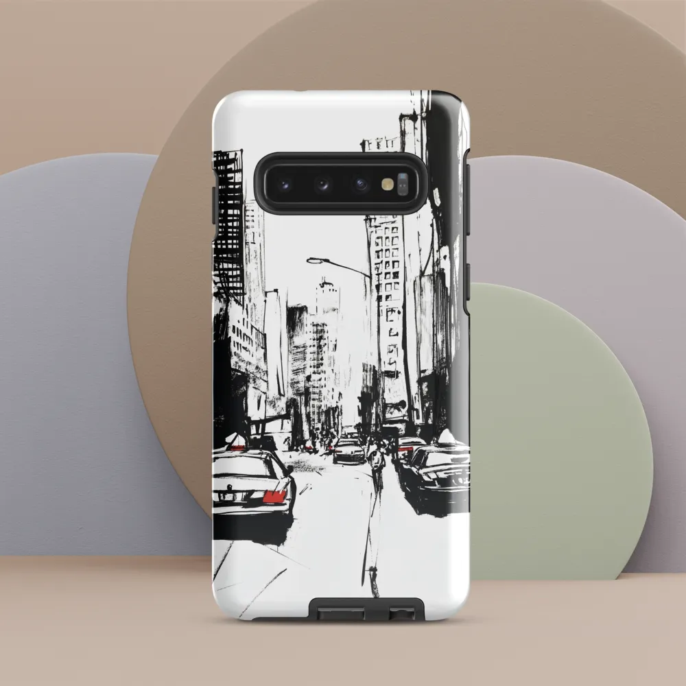 Urban Pulse: A Monochromatic Journey