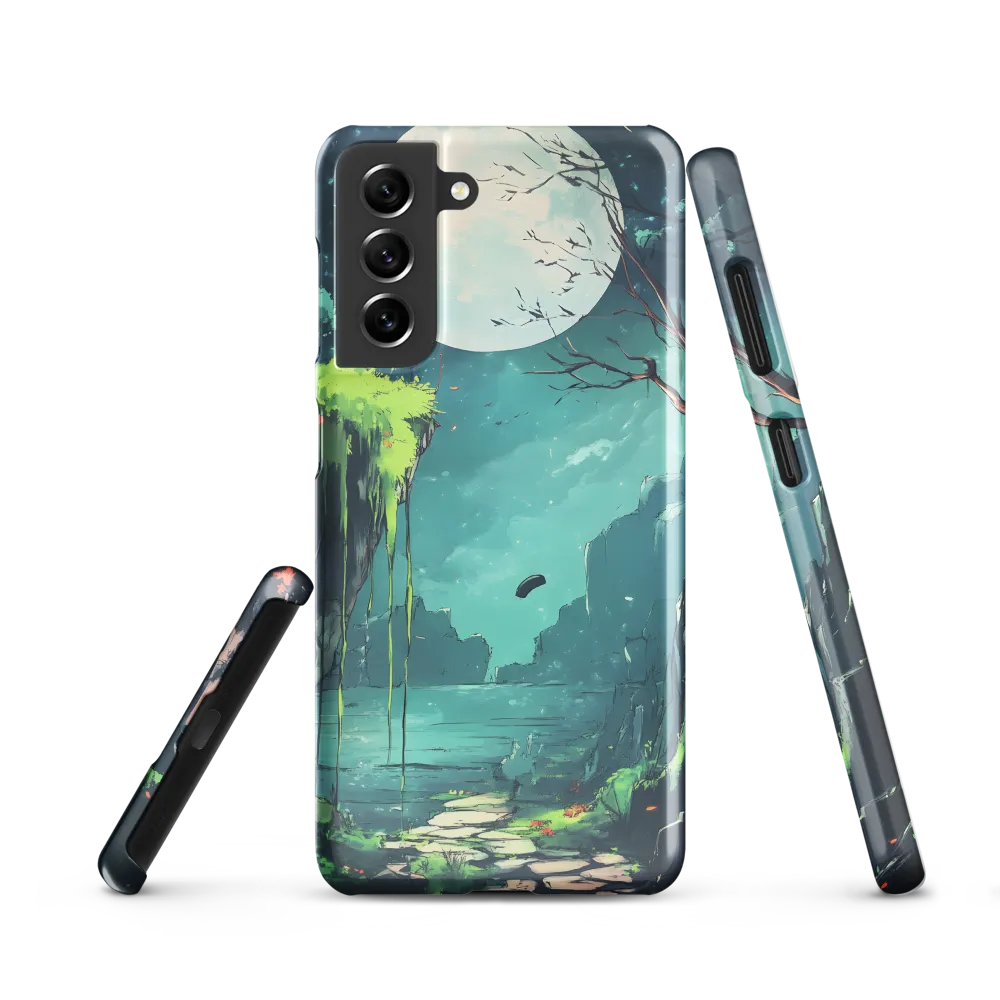 Moonlit Serenity: A Fantastical Landscape
