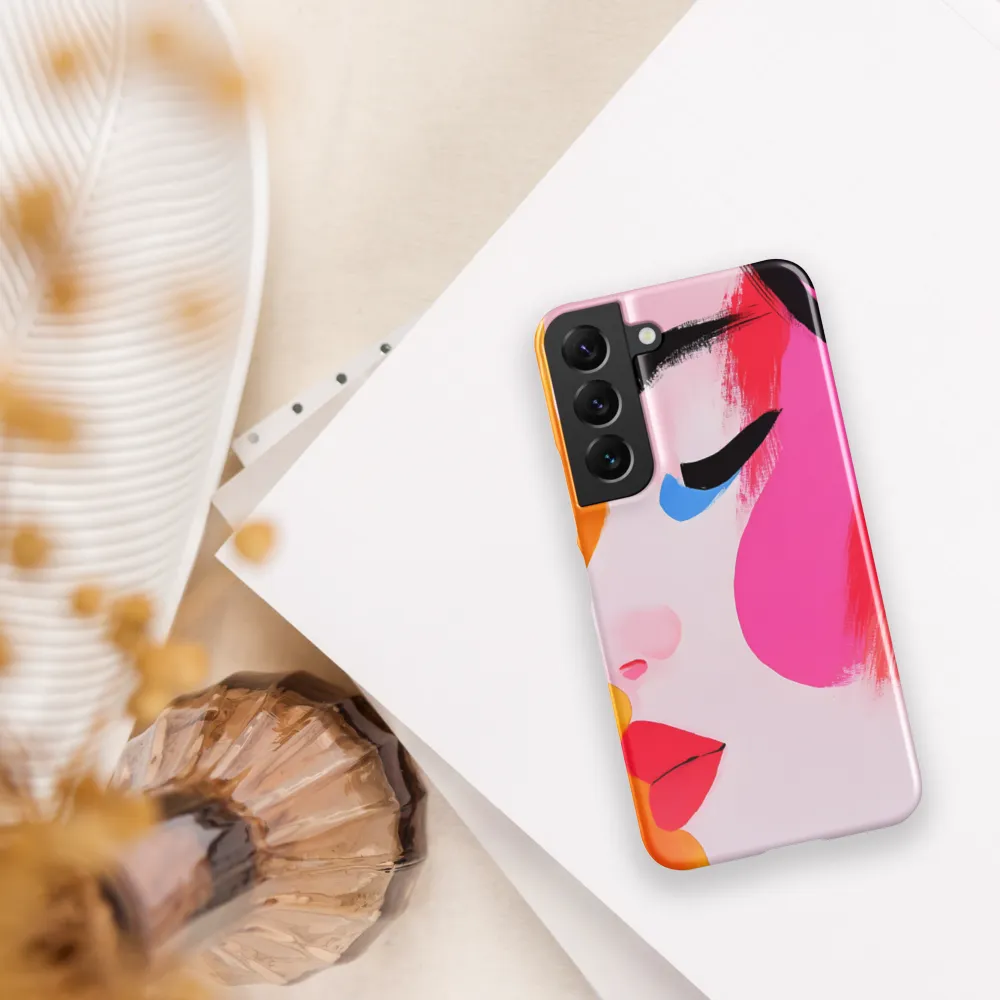 Elegance in Minimalism | Phone Case |  S22 | Snap Case | Glossy
