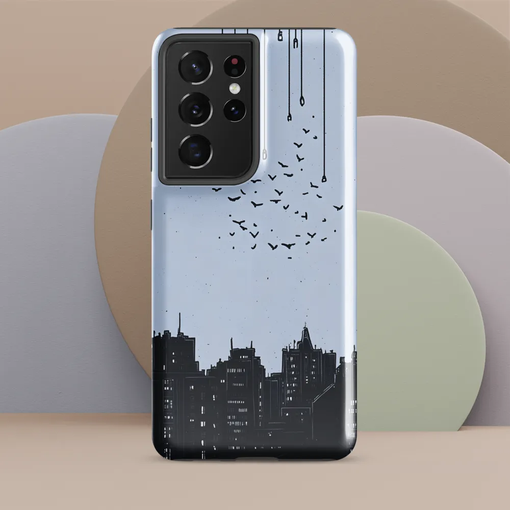 Elevated Serenity: A Minimalist Cityscape
