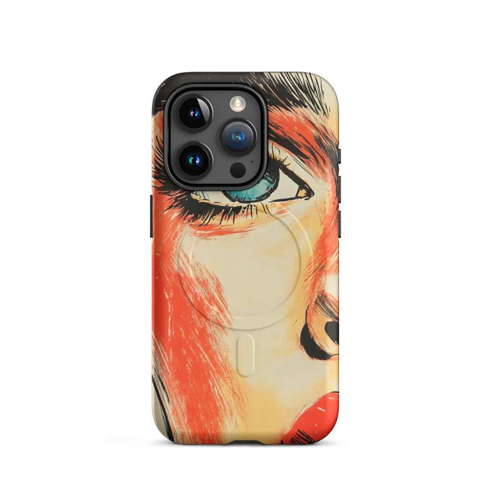 Intense Gaze: A Pop Art Portrait