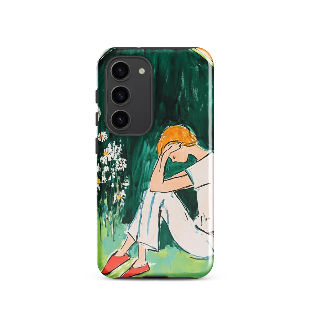 Silent Sorrow | Phone Case |  S23 | Tough Case | Glossy