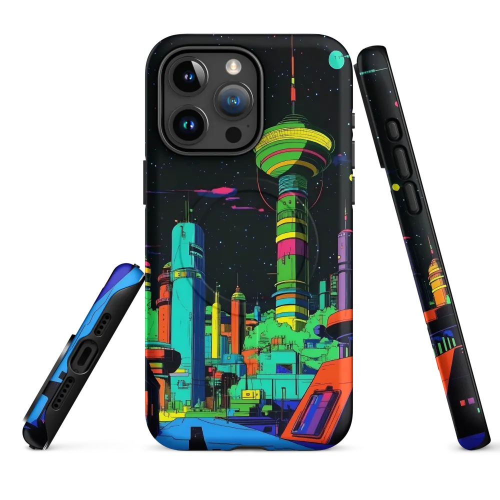 Neon Dreams: A Futuristic Cityscape
