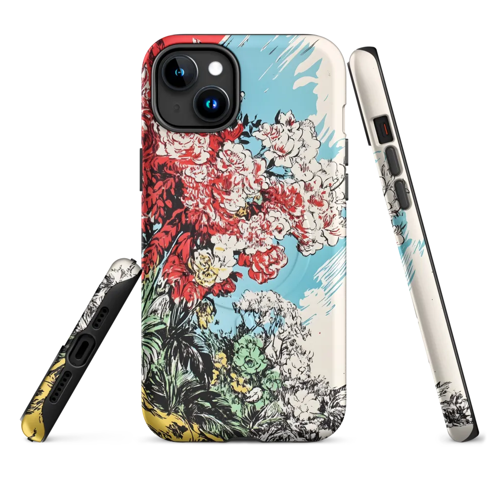 Floral Symphony in Bold Colors