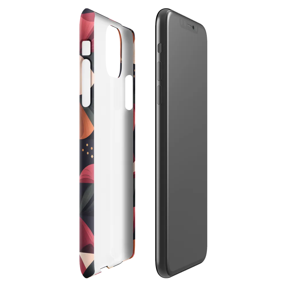 Floral Harmony in Geometry | Phone Case |  11 Pro Max | Snap Case | Glossy