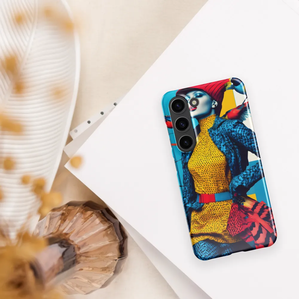 Vibrant Fusion of Nature and Fashion