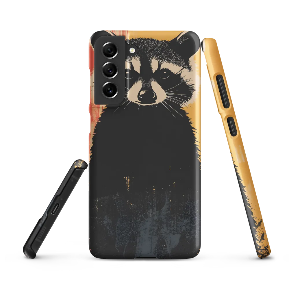 Whimsical Raccoon Portrait
