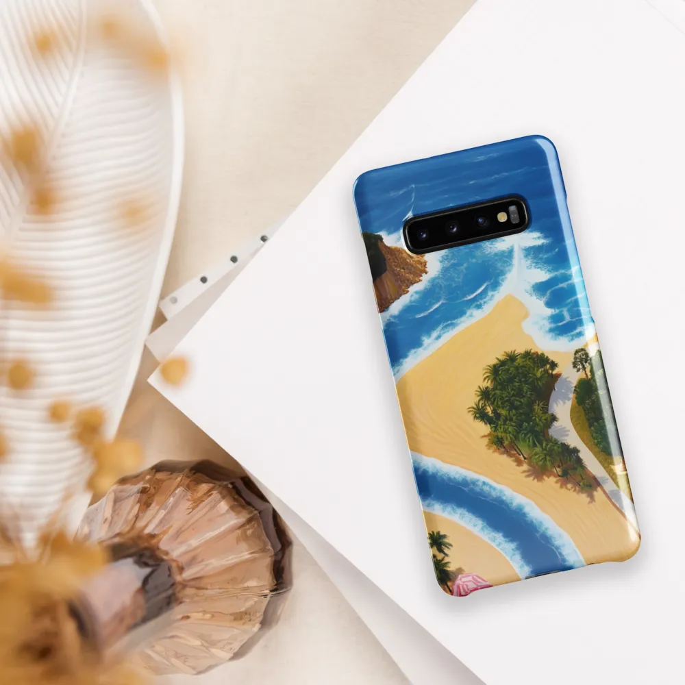 Tropical Serenity | Phone Case |  S10 Plus | Snap Case | Glossy