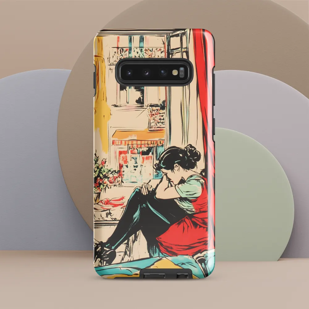 Silent Reflections | Phone Case |  S10 Plus | Tough Case | Glossy