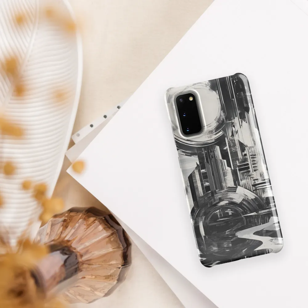 Echoes of a Futuristic City | Phone Case |  S20 | Snap Case | Glossy