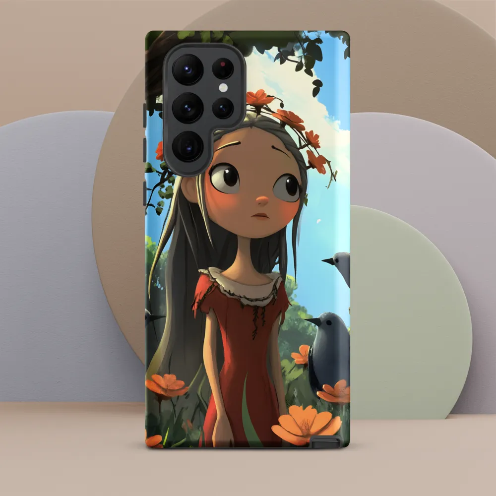 Whispers of Nature | Phone Case |  S22 Ultra | Tough Case | Matte