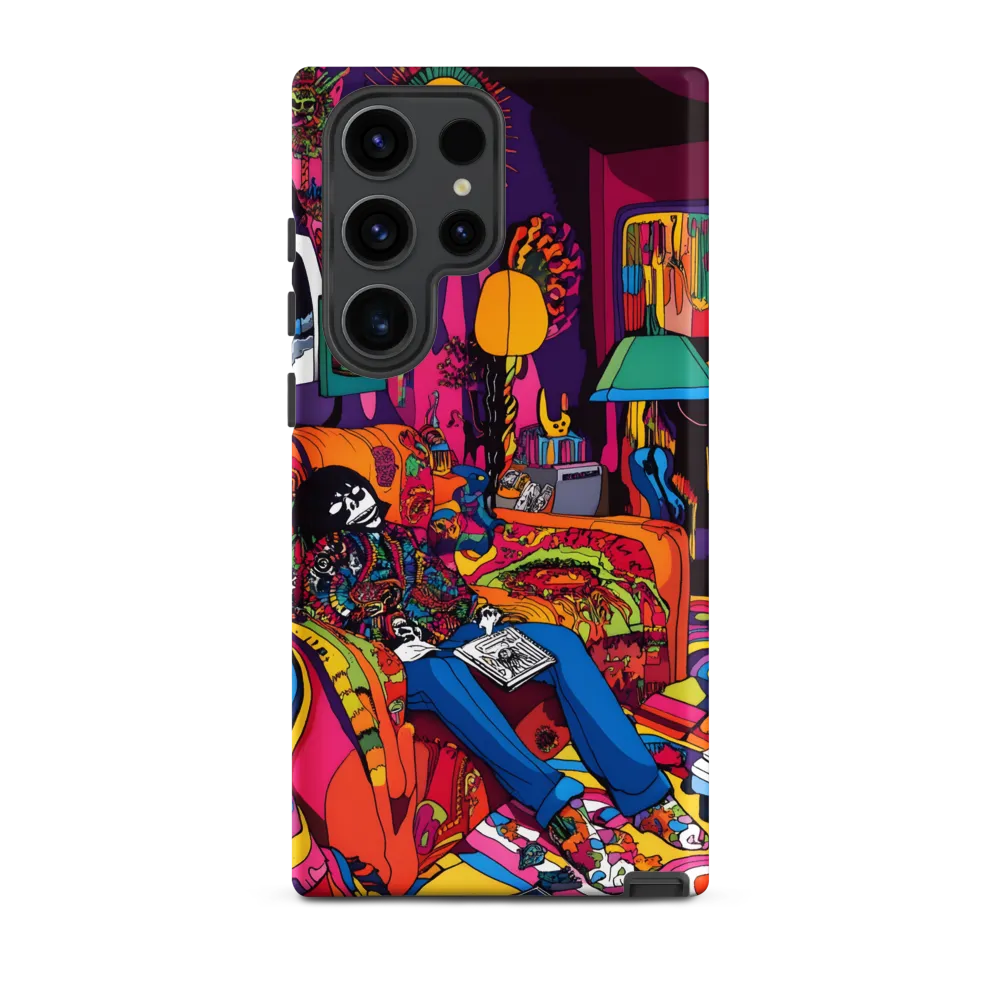 Psychedelic Reverie | Phone Case |  S23 Ultra | Tough Case | Matte