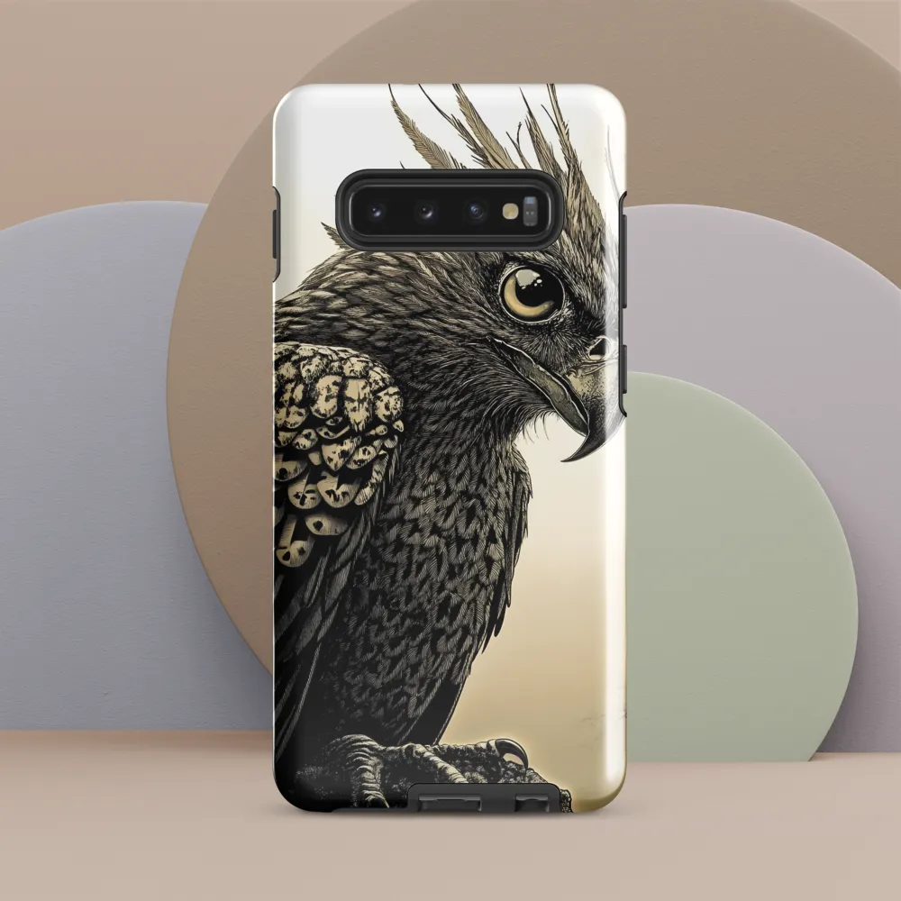 Majestic Owl in Detail | Phone Case |  S10 Plus | Tough Case | Glossy