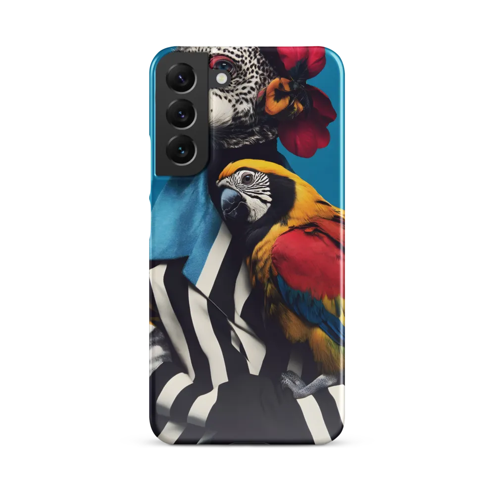 Vibrant Fusion of Flora and Fauna