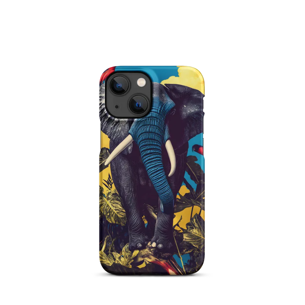 Elephant Dreams in Vibrant Colors | Phone Case |  13 Mini | Snap Case | Matte