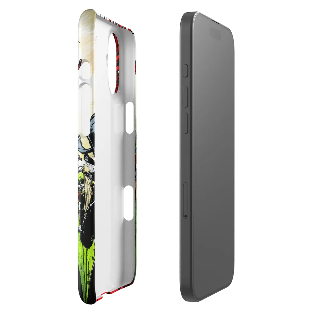 Fiery Elegance: A Fashion Statement | Phone Case |  16 Plus | Snap Case | Glossy