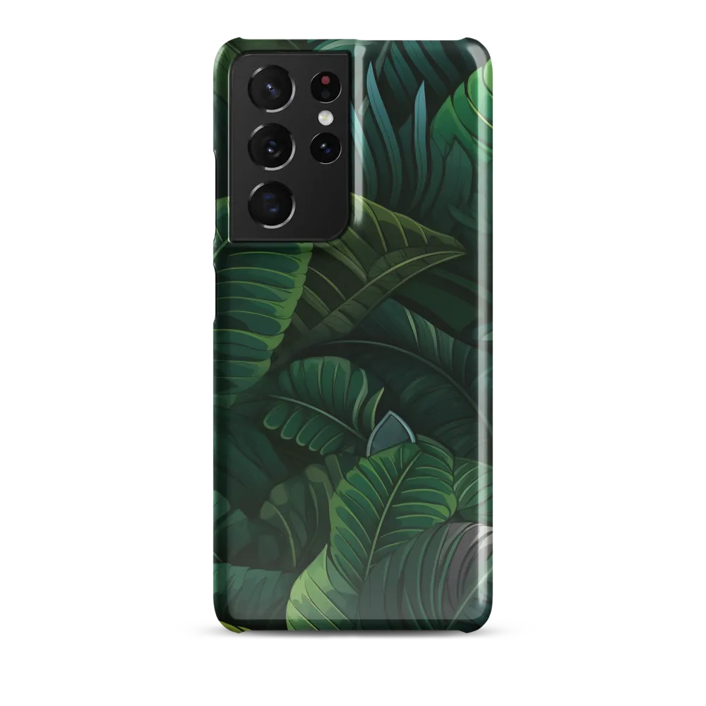 Lush Canopy: A Tropical Foliage Study