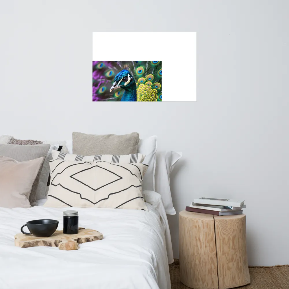 Regal Plumage: The Peacock's Splendor | Poster | 24″×36″