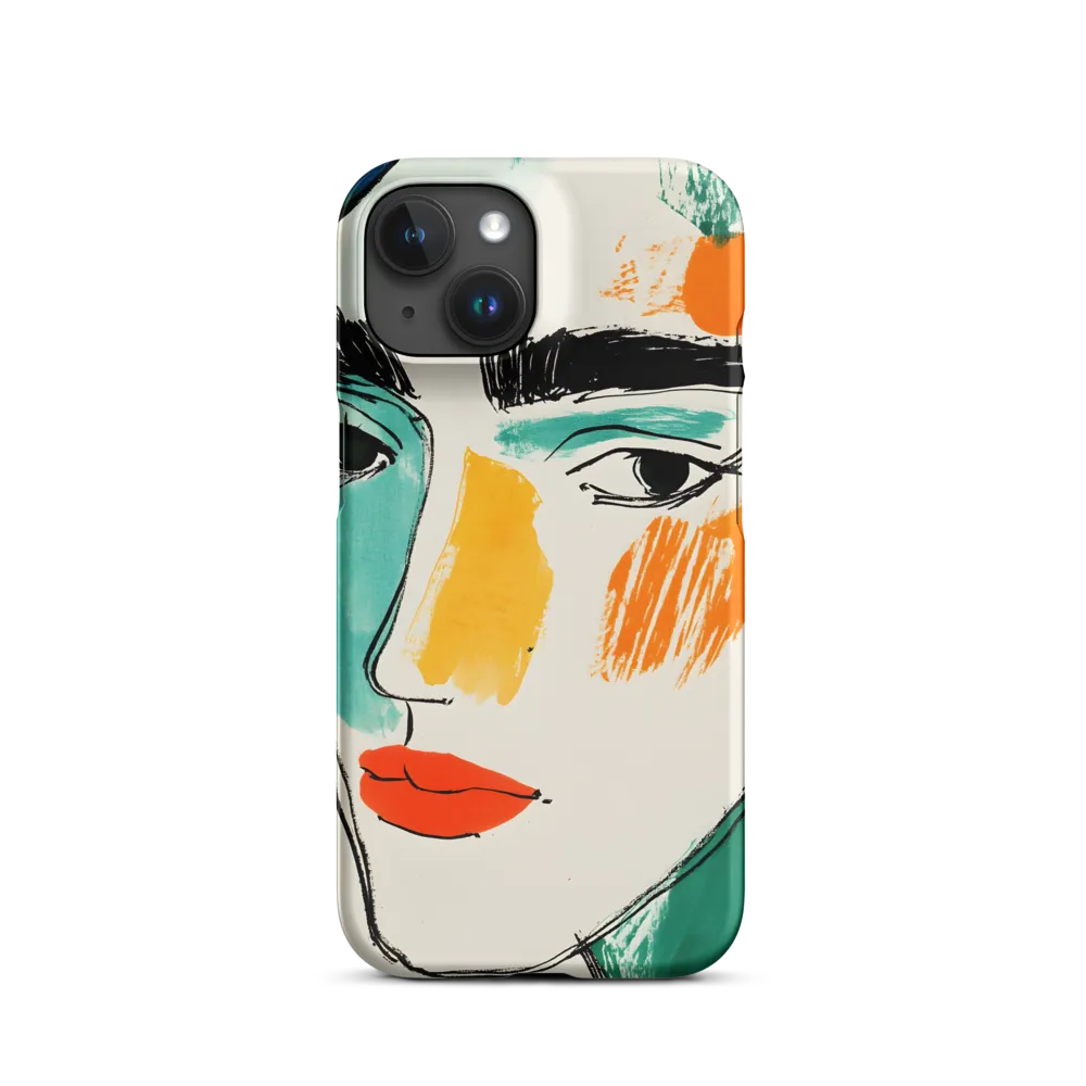 Teal & Orange Portrait — Fragmented Brushwork