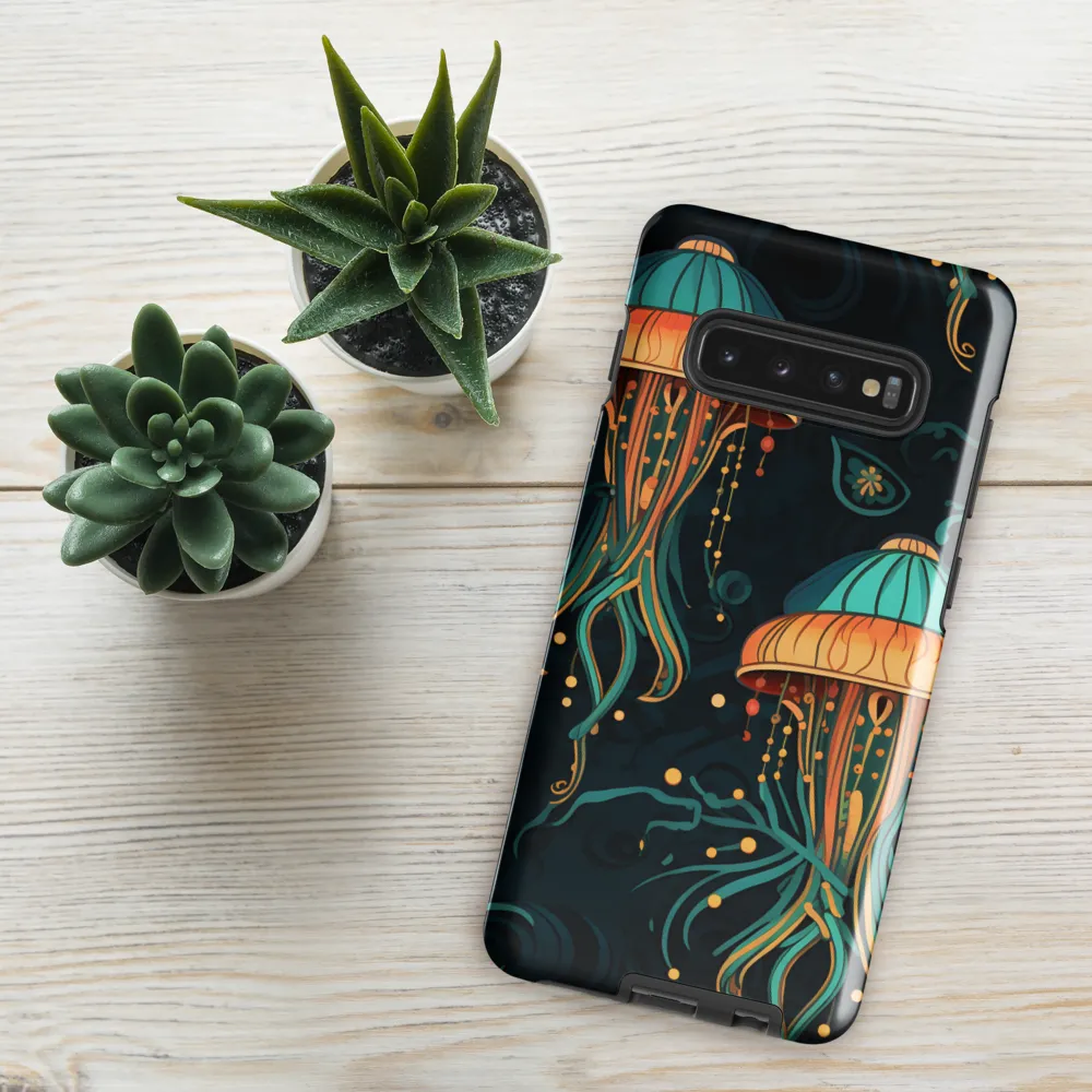 Symphony of Jellyfish | Phone Case |  S10 Plus | Tough Case | Glossy