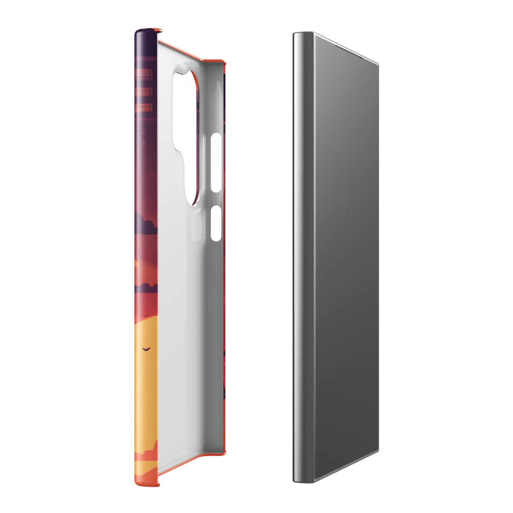Urban Dusk: A Symphony of Cityscapes | Phone Case |  S24 Ultra | Snap Case | Glossy