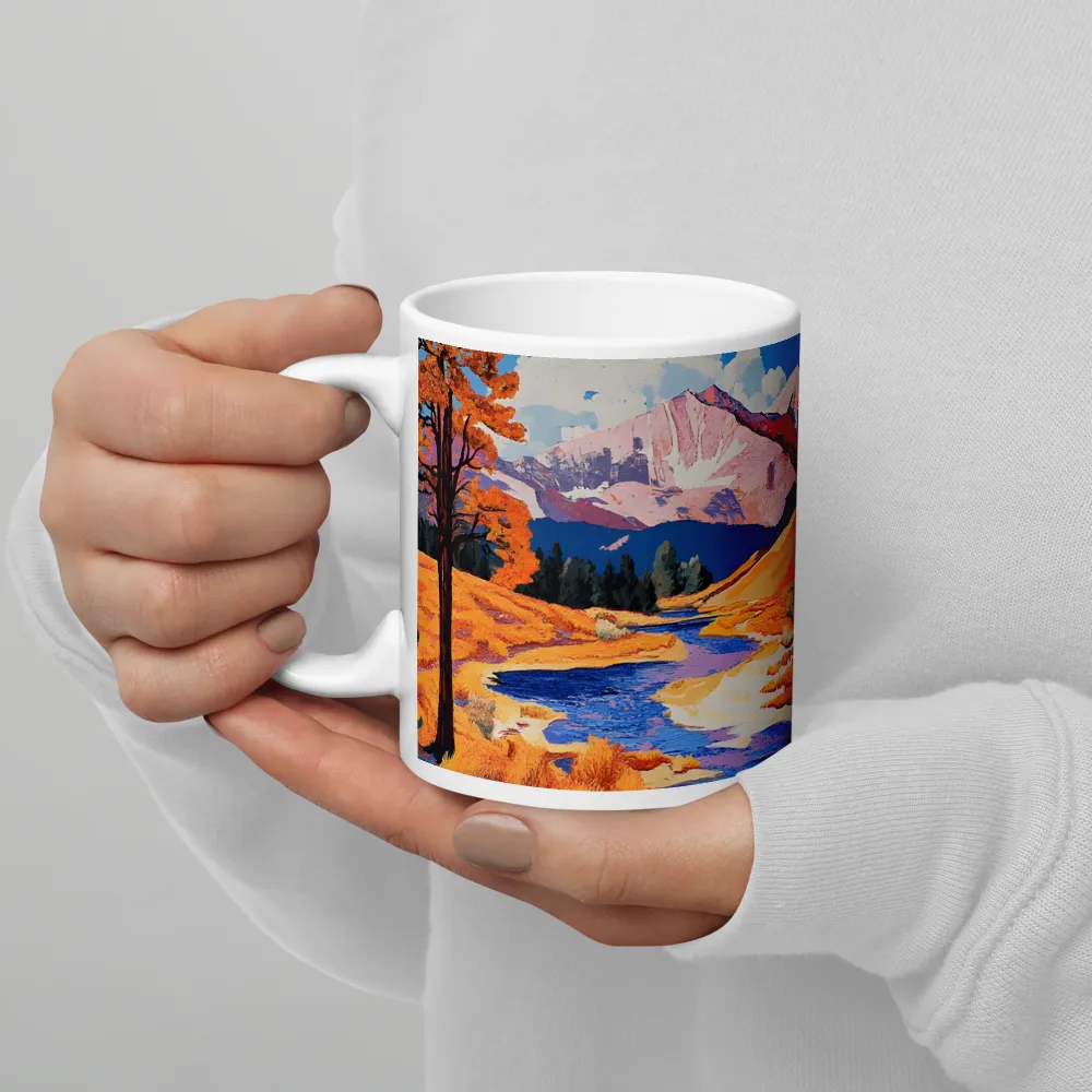 Autumn Serenity: A Vibrant Landscape | Mugs | Multiple Sizes & Colors