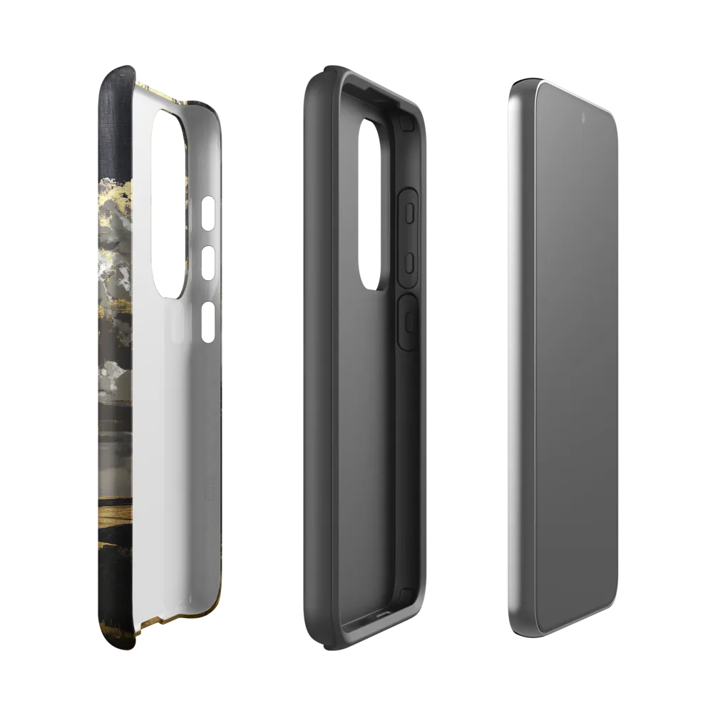 Golden Serenity in a Dramatic Sky | Phone Case |  S23 | Tough Case | Matte