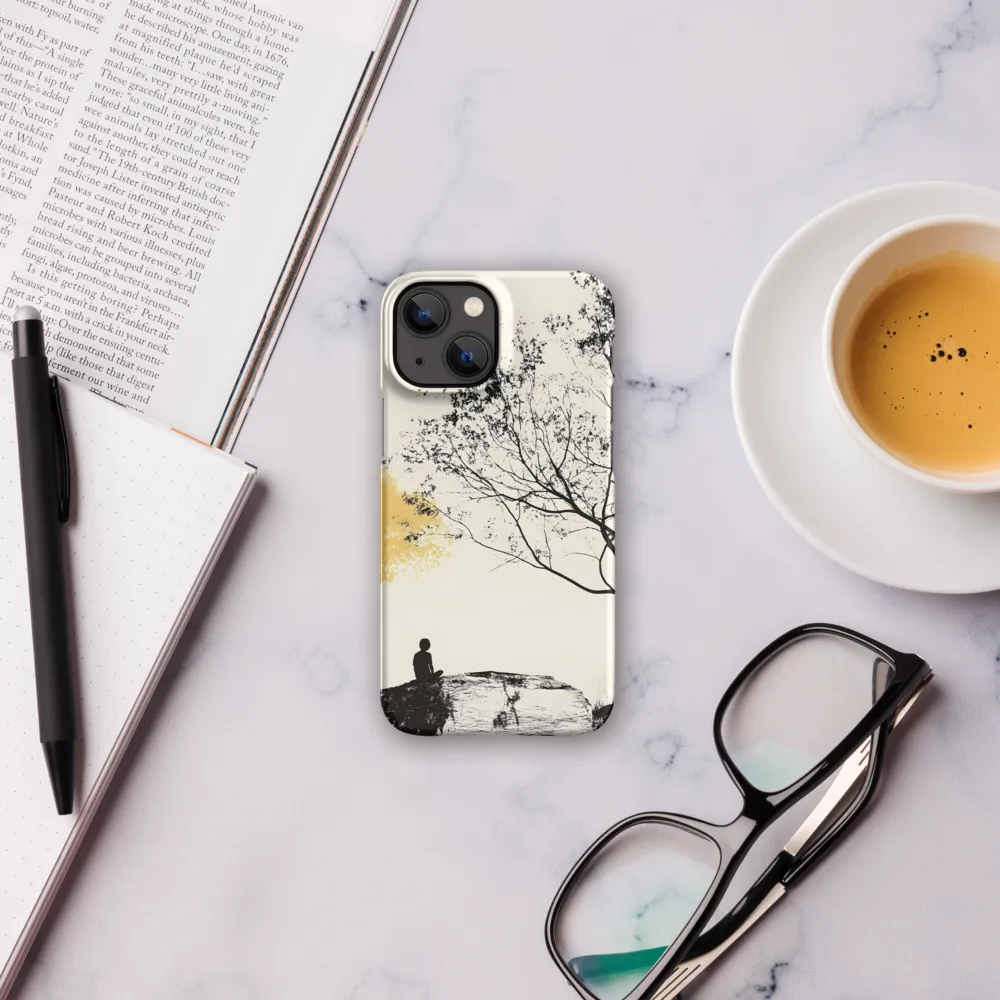 Whispers of Solitude | Phone Case |  13 Mini | Snap Case | Matte