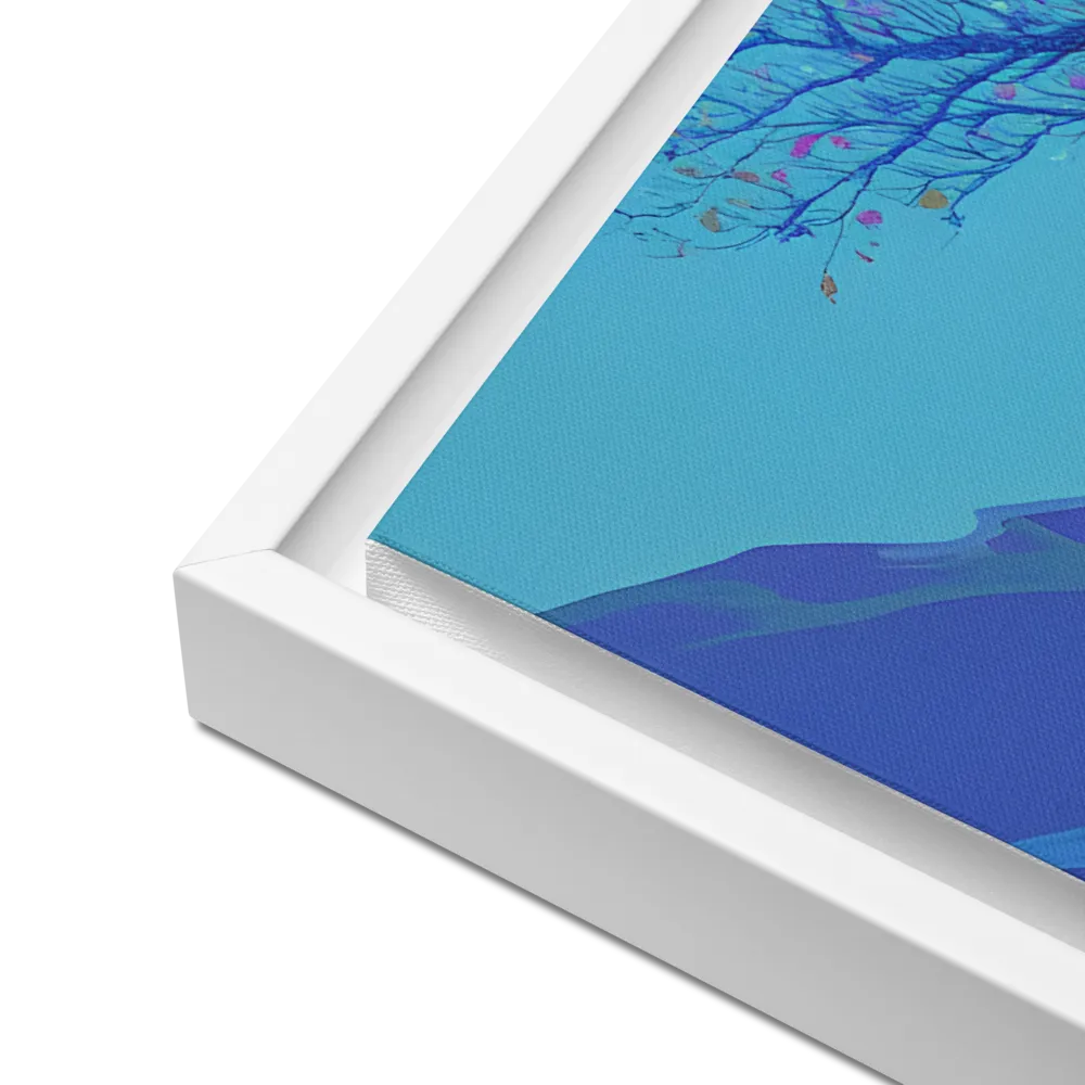 Ethereal Harmony | Canvas with White Frame | 18″×24″