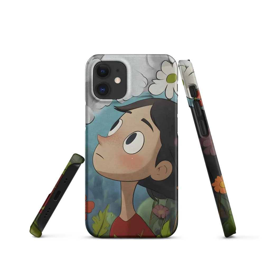 Curiosity in Bloom | Phone Case |  12 Mini | Snap Case | Matte