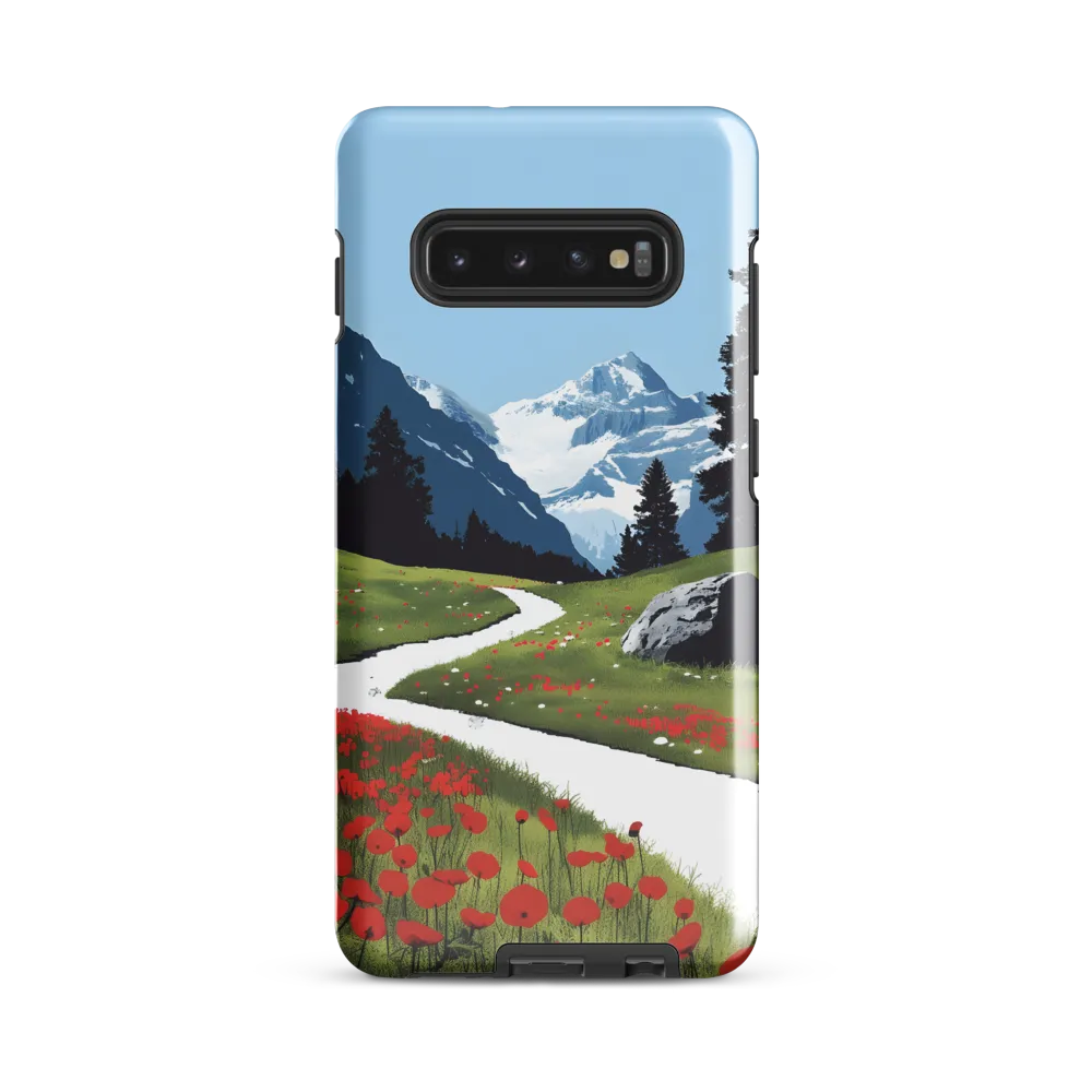 Tranquil Mountain Retreat | Phone Case |  S10 Plus | Tough Case | Glossy