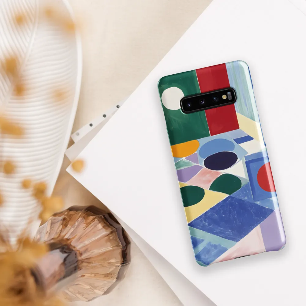 Geometric Harmony | Phone Case |  S10 Plus | Snap Case | Glossy