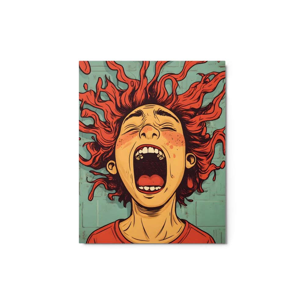 Fury Unleashed | Metal Print | 8″×10″