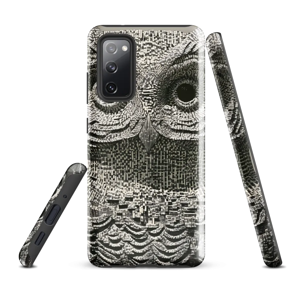 Intricate Owl of Textures