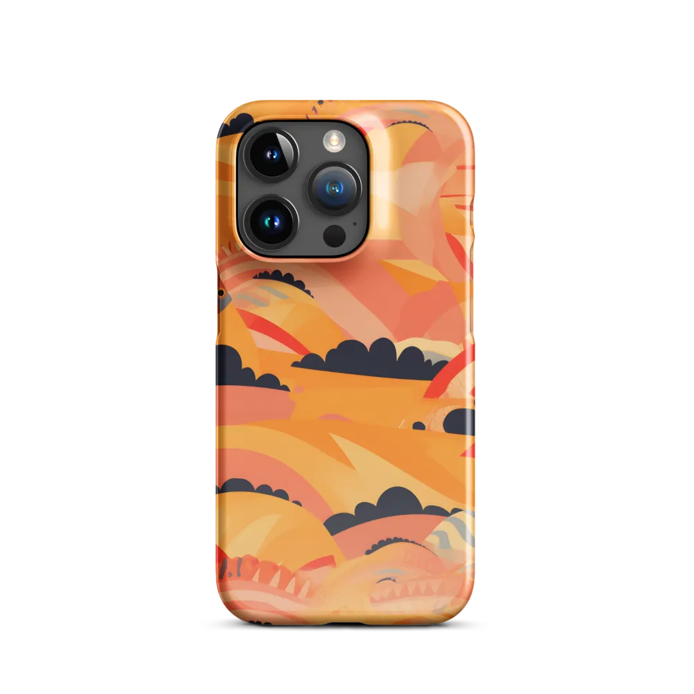 Whispers of the Abstract Horizon | Phone Case |  15 Pro | Snap Case | Glossy