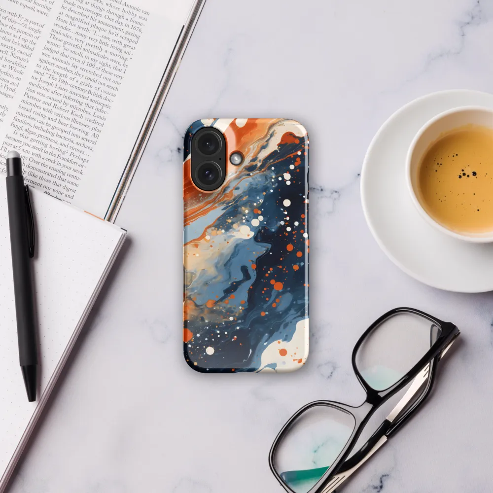 Fluid Dance of Colors | Phone Case |  16 | Snap Case | Glossy