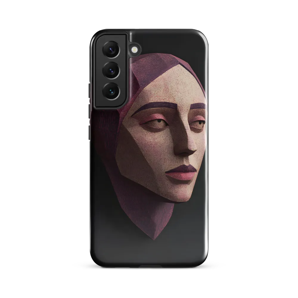 Geometric Elegance: A Contemporary Portrait