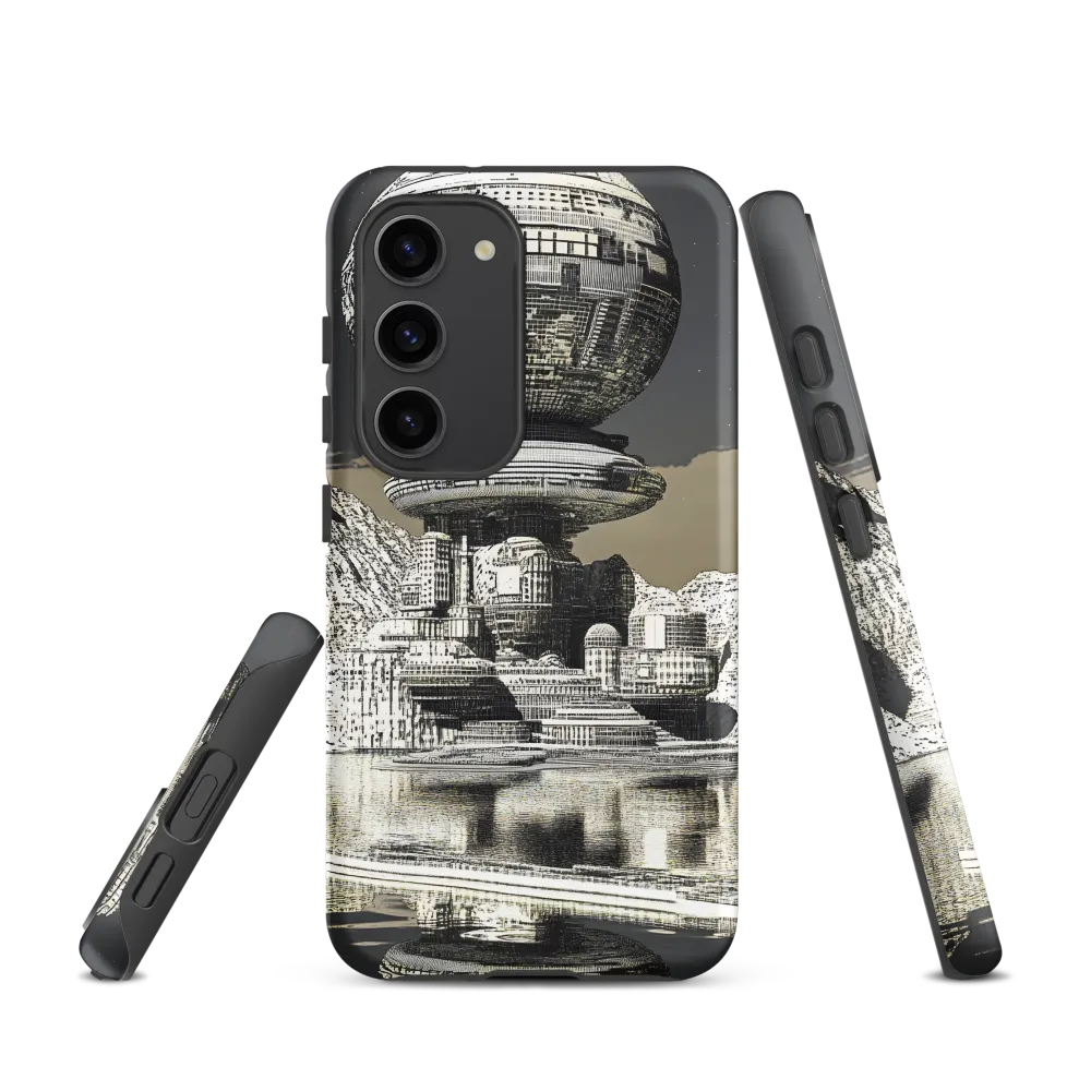 Reflections of a Futuristic Dreamscape | Phone Case |  S23 | Tough Case | Matte