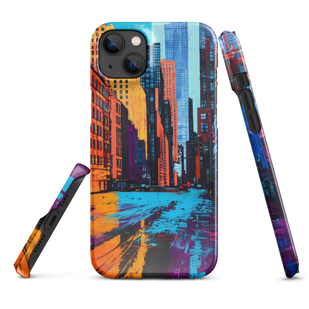 Vibrant Urban Horizons | Phone Case |  14 Plus | Snap Case | Glossy