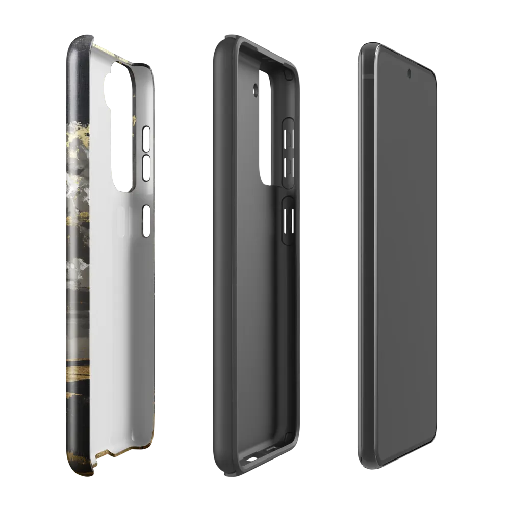 Golden Serenity in a Dramatic Sky | Phone Case |  S21 FE | Tough Case | Glossy