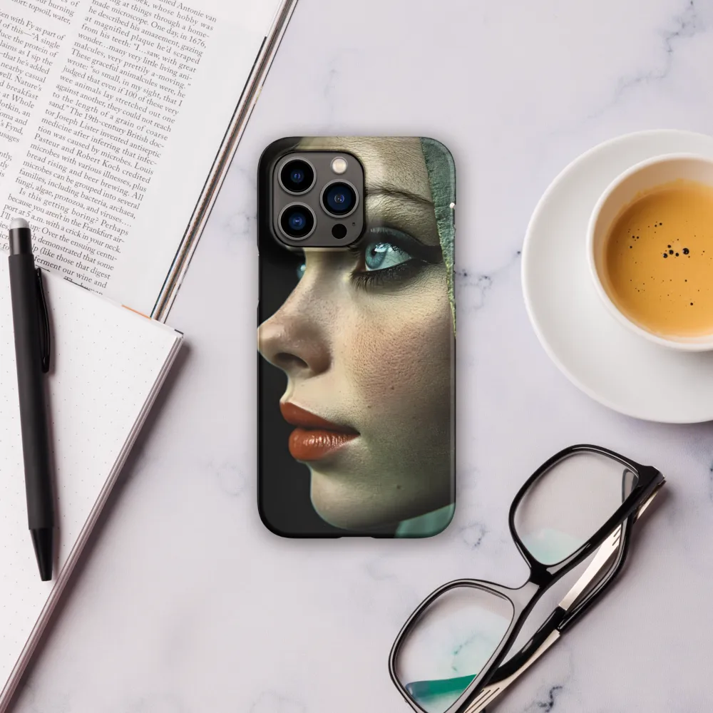 Gaze of Elegance | Phone Case |  14 Pro Max | Snap Case | Matte