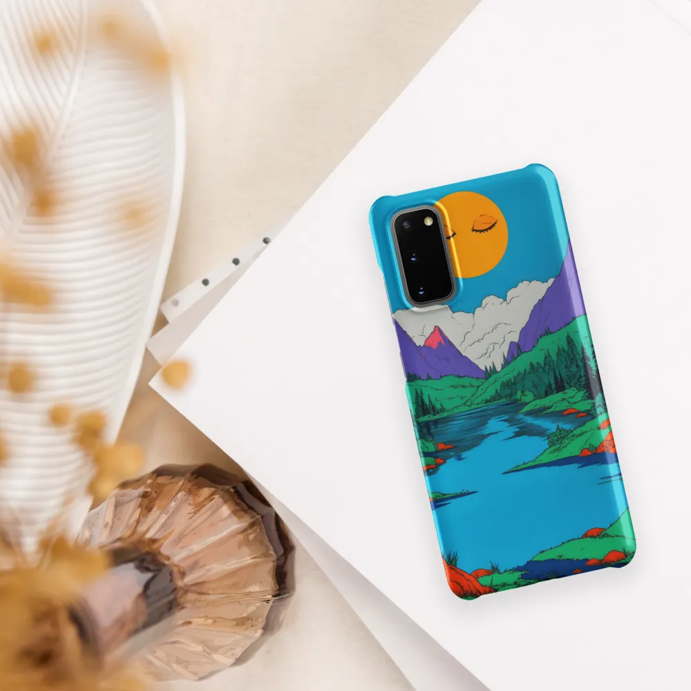 Whimsical Serenity in Vibrant Colors