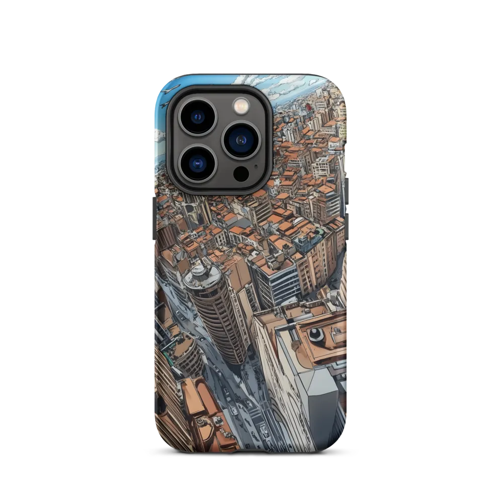 Aerial Symphony of Urban Life