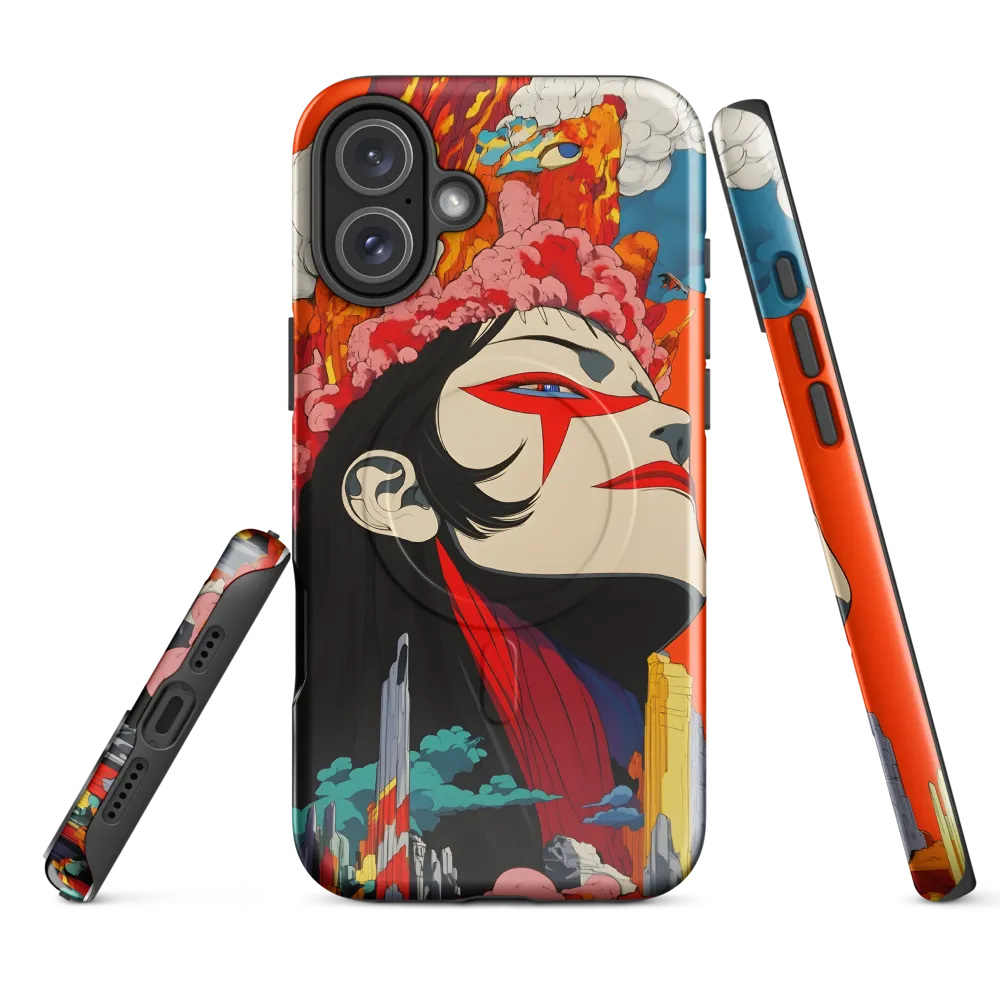Eruption of Power | Phone Case |  16 Plus | MagSafe® Tough Case | Glossy