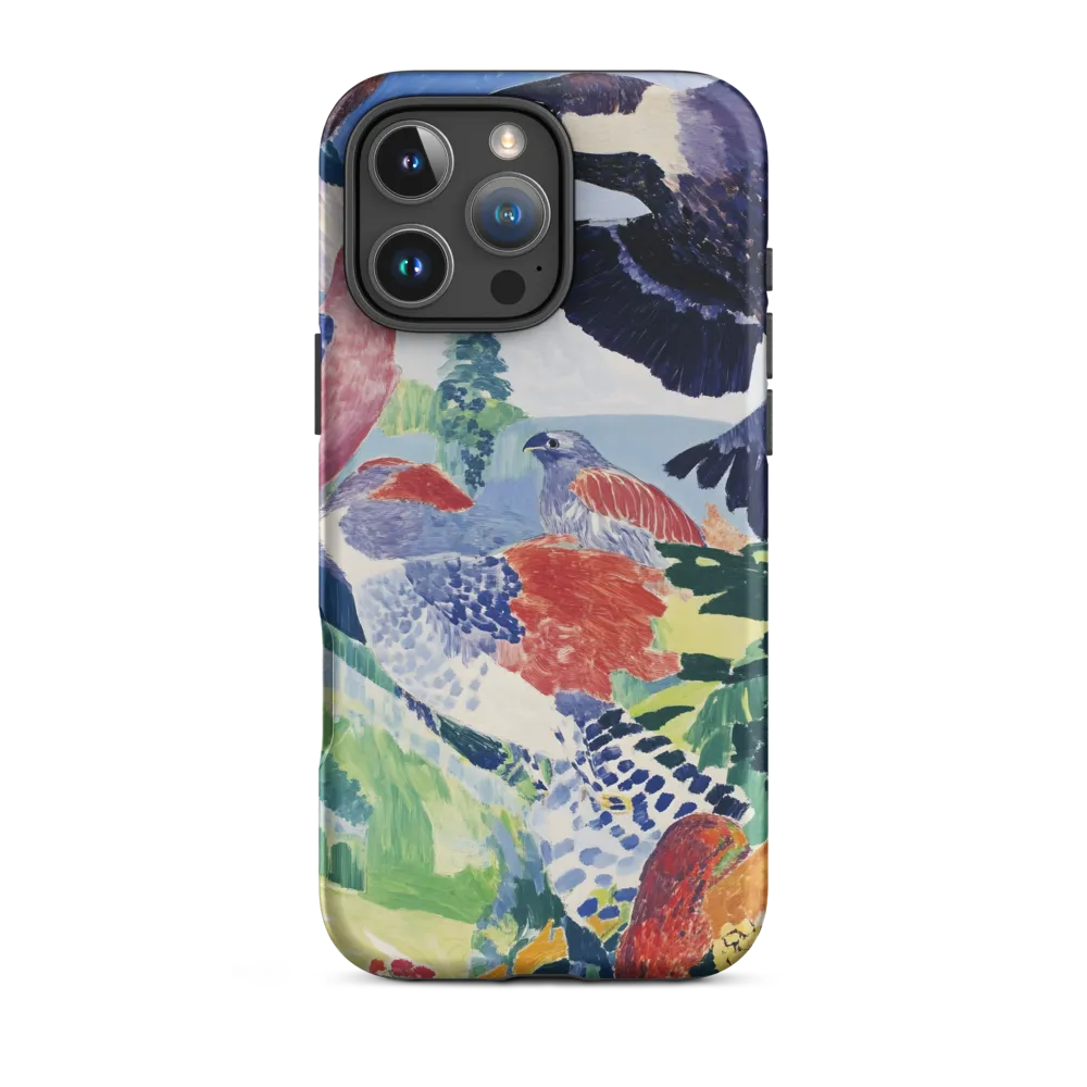 Symphony of Birds | Phone Case |  16 Pro Max | Tough Case | Matte