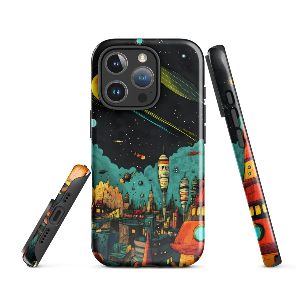 Galactic Cityscape: A Journey Through Imagination