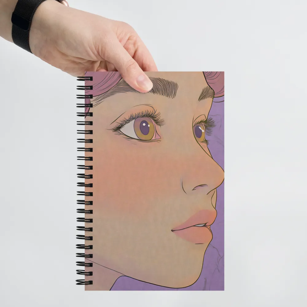 Serenity in Profile | Spiral Notebook