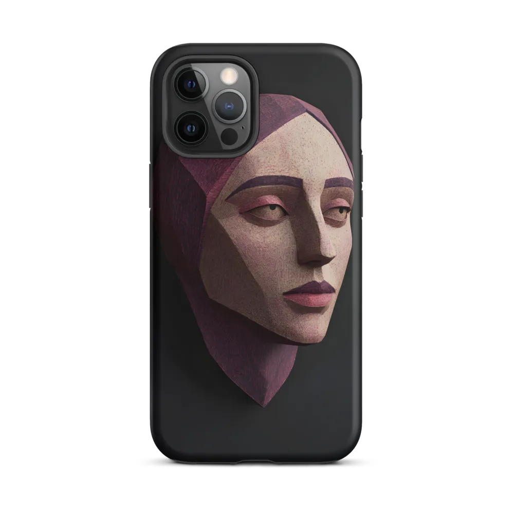 Geometric Elegance: A Contemporary Portrait